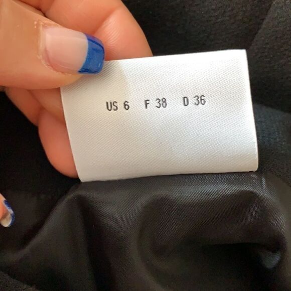 EUC Akris Punto wool pleated bubble hem skirt sz 6 - Picture 5 of 6